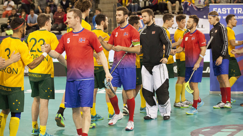 Norvēģu veterāns Ketils Kronbergs (#5) pakāpies uz septīto vietu visu laiku rezultatīvāko sarakstā pasaules čempionātos
Foto: IFF Floorball