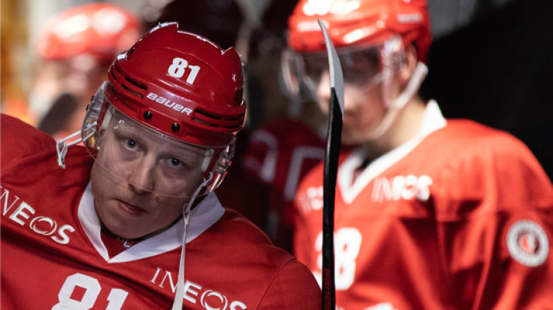 Ronalds Ķēniņš. Foto: Didier Charles/Gérard Gandillon/Jean-Pascal Schorro / lausannehc.ch