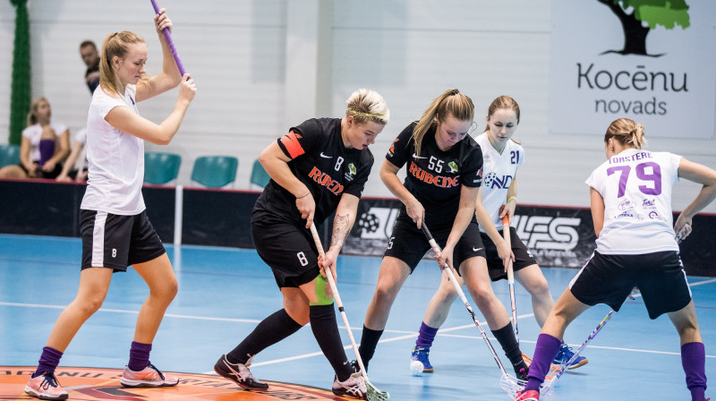 "Rubene" pamazām sāk atgūt ierastās pozīcijas pēc neveiksmīgā sezonas sākuma
Foto: Floorball.lv