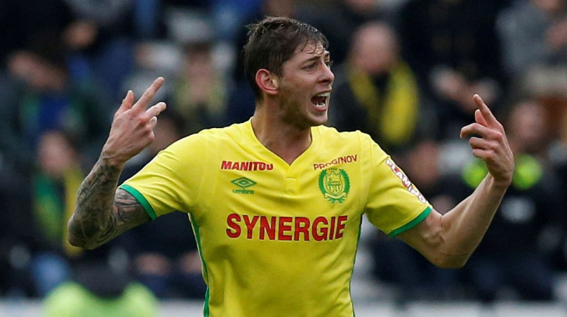 Emiliano Sala. Foto: Reuters/Scanpix