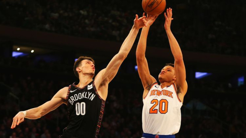 Rodions Kurucs un Kevins Nokss. Foto: USA Today Sports/Scanpix