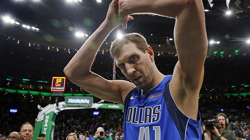 Dirks Novickis. Foto: AP/Scanpix