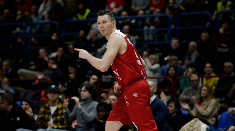 Dairis Bertāns. Foto: olimpiamilano.com