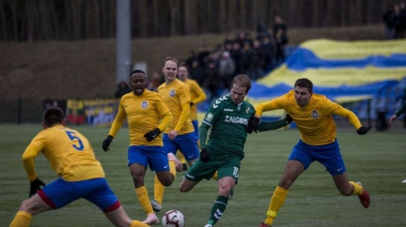 Epizode no "Atlantas" spēles ar "Žalgiris". Organizatoru foto