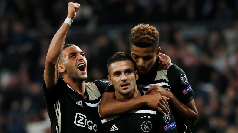 "Ajax" futbolisti. Foto: Reuters/Scanpix