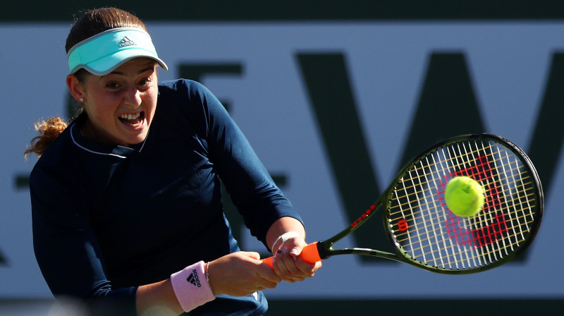 Aļona Ostapenko. Foto: AFP/Scanpix