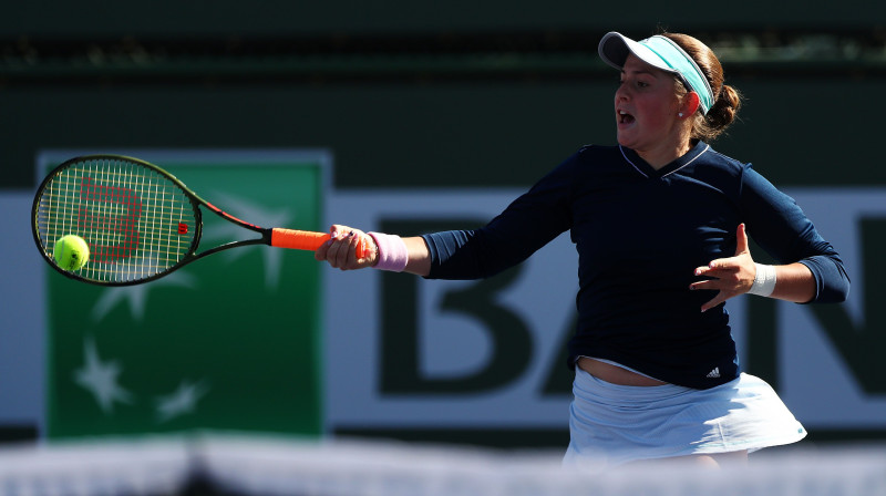 Aļona Ostapenko. Foto: AFP/Scanpix