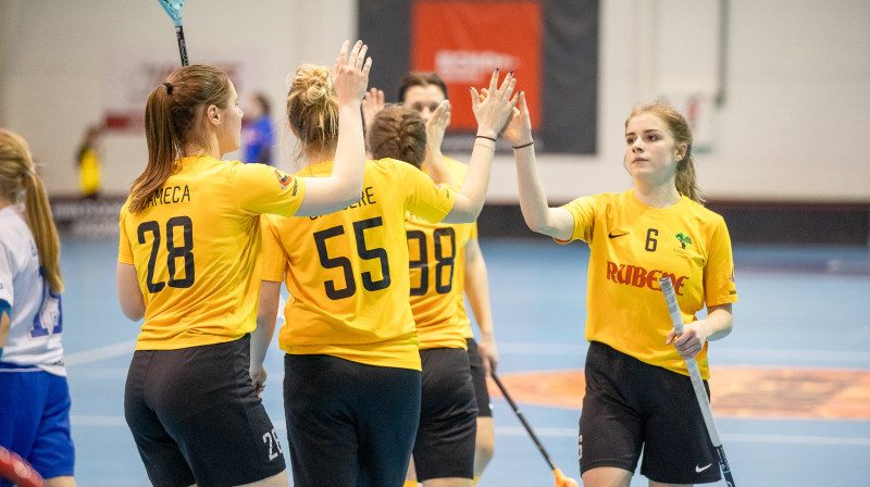 Kocēnu "Rubene". Foto: Raivo Sarelainens, floorball.lv