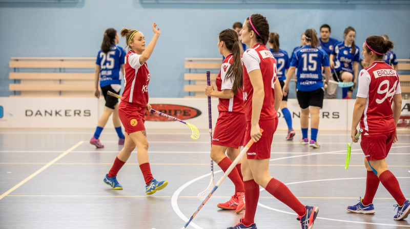 FK "Ķekava". Foto: Raivo Sarelainens, floorball.lv