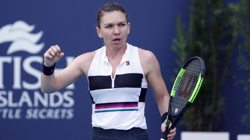 Simona Halepa. Foto: AFP/Scanpix