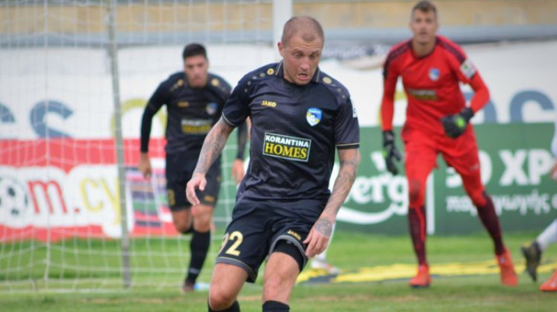 Deniss Rakels. Foto: Pafos FC