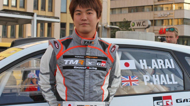 Hiroki Arai. Foto: Twitter.com/PhilHallRally