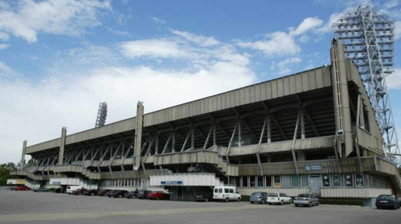 Daugavas stadions. Foto: Romāns Kokšarovs