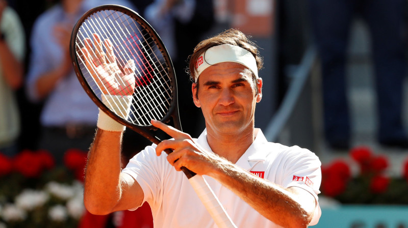 Rodžers Federers. Foto: Reuters/Scanpix