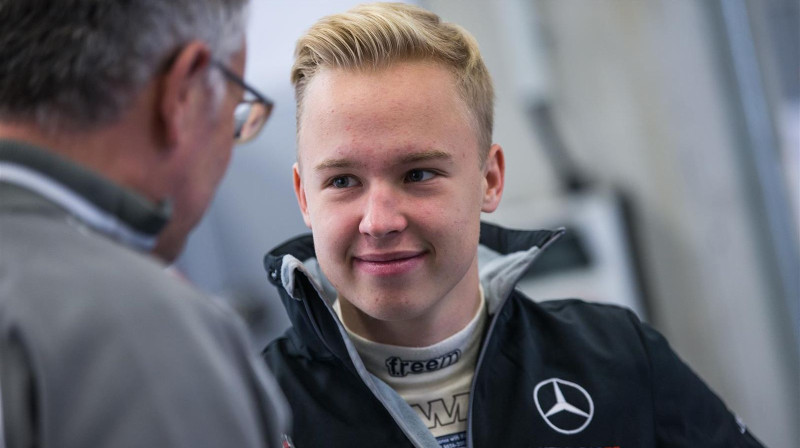 Ņikita Mazepins. Foto: Mercedes F1