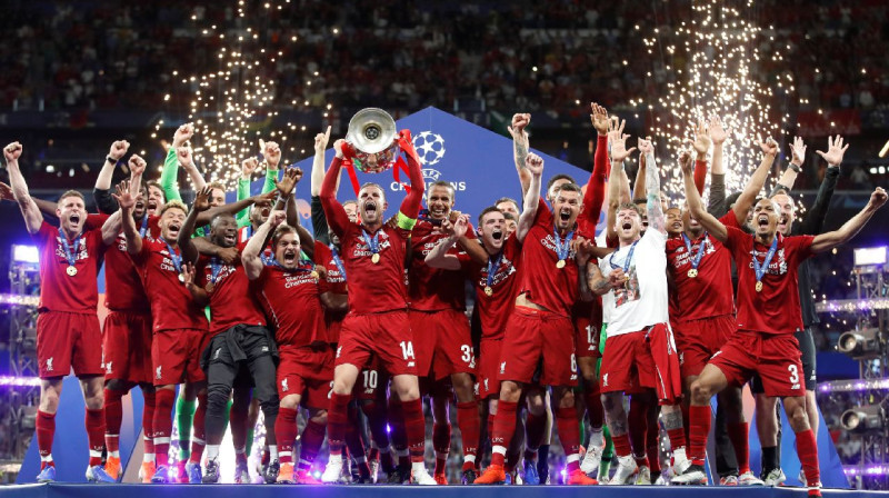 "Liverpool" - 2019. gada Čempionu līgas uzvarētāja. Foto: AFP / Scanpix