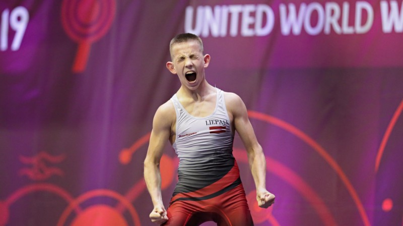 Kaspars Bondarenko. Foto: Kadir Caliskan / United World Wrestling