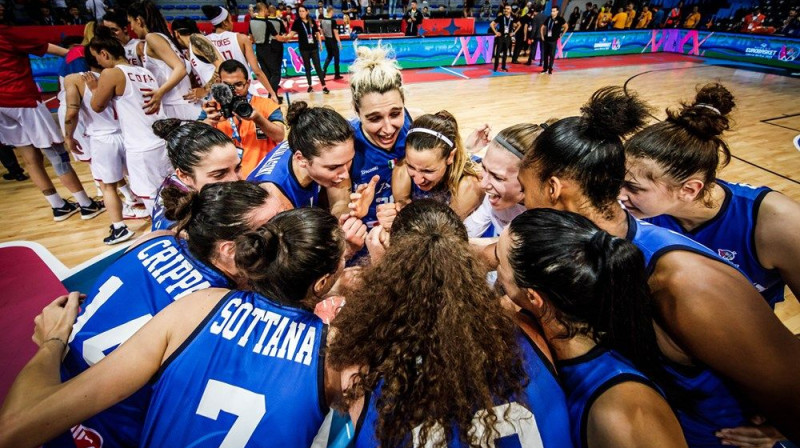 Itālijas izlase. Foto: FIBA