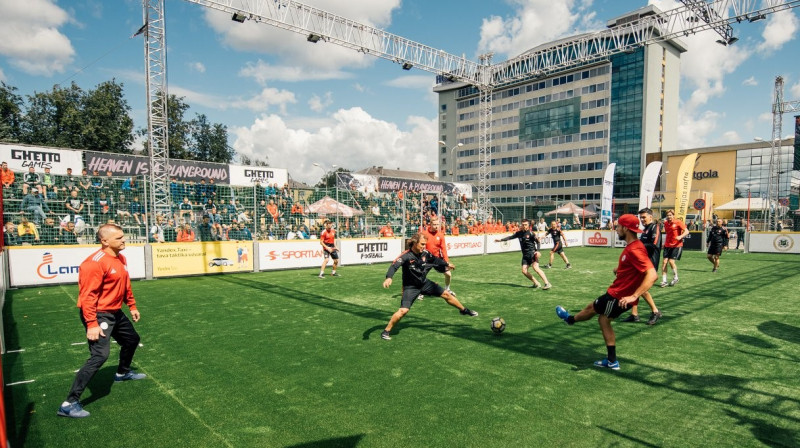 "Ghetto Games" Daugavpilī - 12 stundu futbola maratons
Publicitātes foto