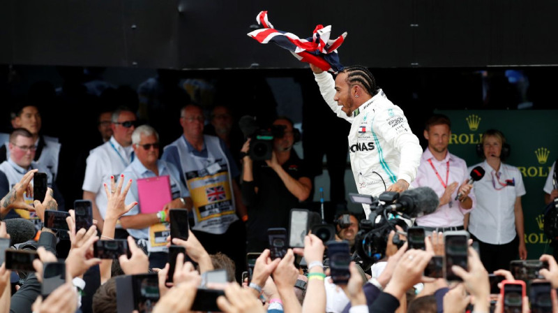 Lūiss Hamiltons. Foto: Reuters / Scanpix