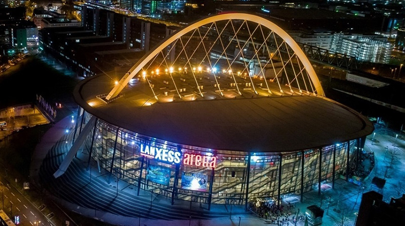 "Lanxess" arēna Ķelnē. Foto: euroleague.net