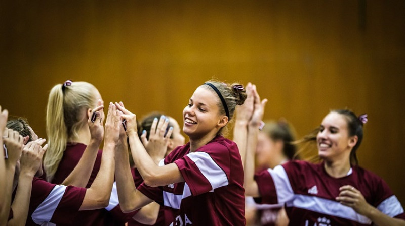 Māra Mote un Latvijas U19 izlase: četrpadsmitā vieta Pasaules kausā. Foto: FIBA