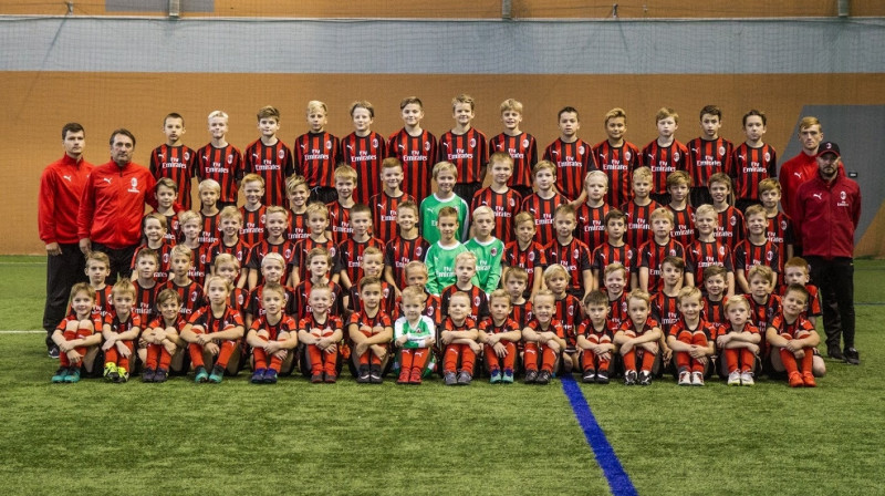 Nometne “Milan Junior Camp”. Publicitātes foto