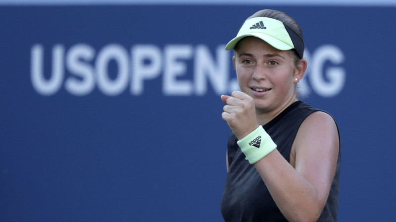 Aļona Ostapenko. Foto: AP/Scanpix