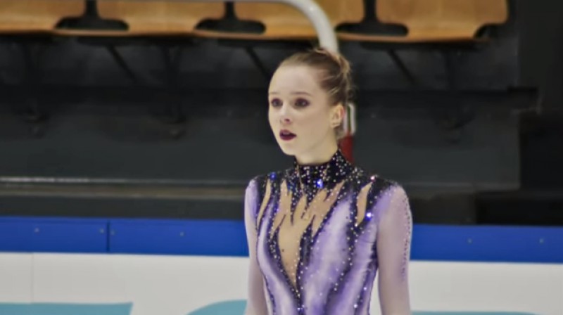 Anete Lāce. Foto: ISU Junior Grand Prix