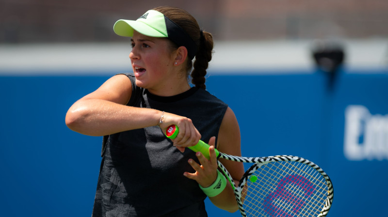 Aļona Ostapenko. Foto: Zuma Press/Scanpix