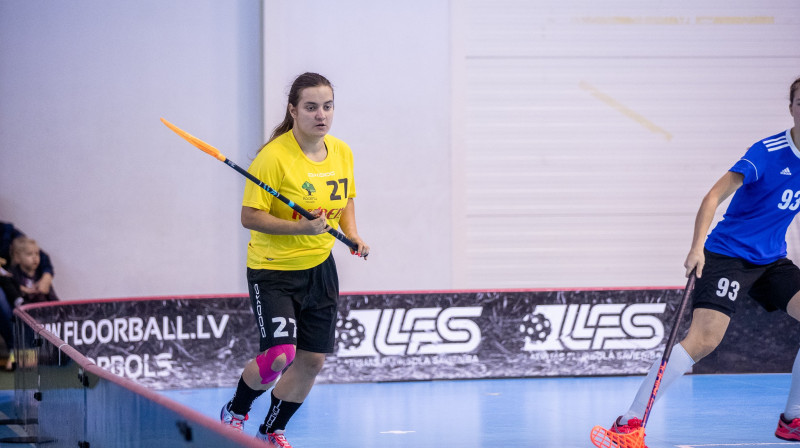 Danute Tinkuse kļuvusi par "Rubenes" uzbrukuma līderi
Foto: Floorball.lv