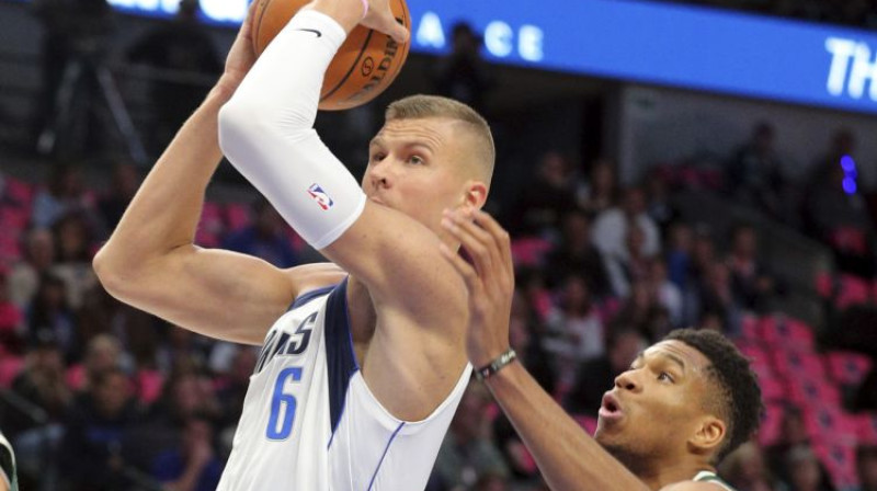 Kristaps Porziņģis. Foto: AP/Scanpix