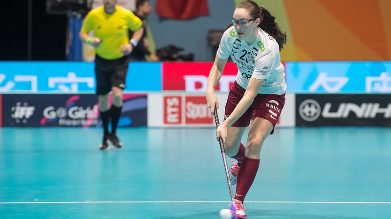 Elizabete Pavlovska
Foto: Floorball.lv