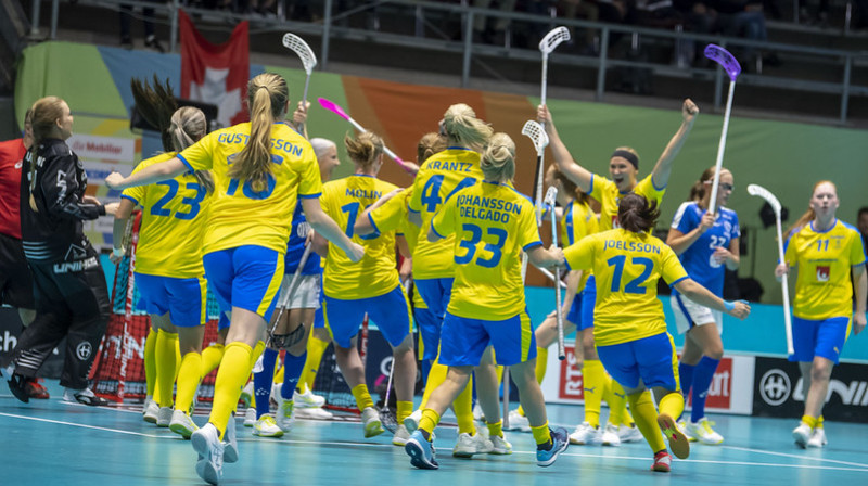 Zviedrijas izlase
Foto: IFF Floorball