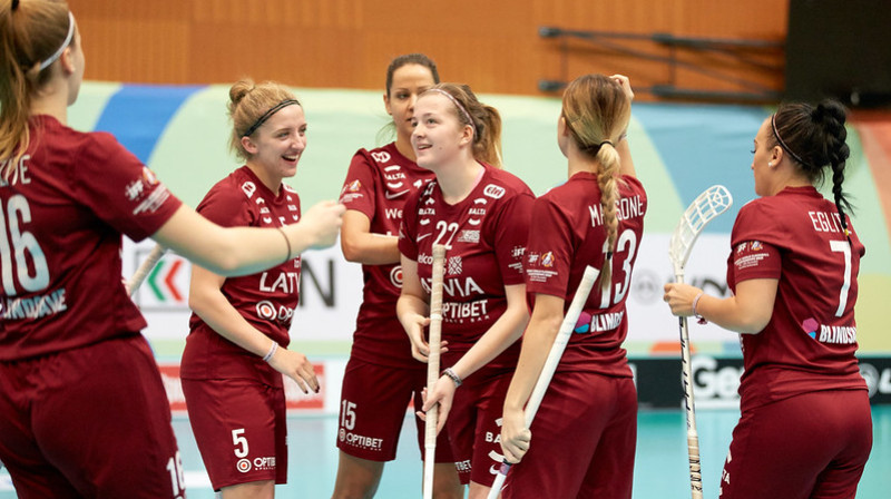 Latvijas izlase
Foto: IFF Floorball