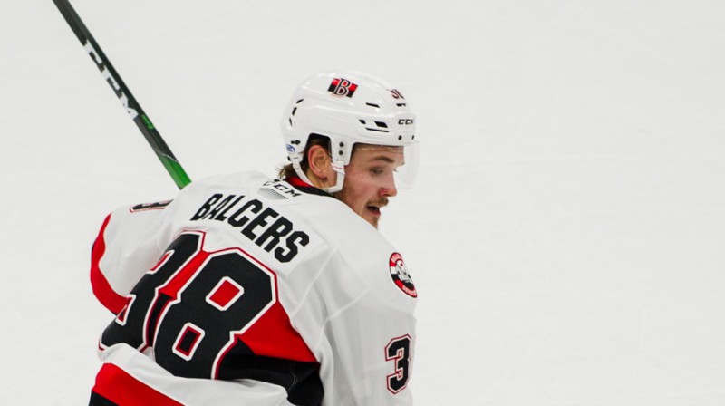 Rūdolfs Balcers. Foto: Belleville Senators