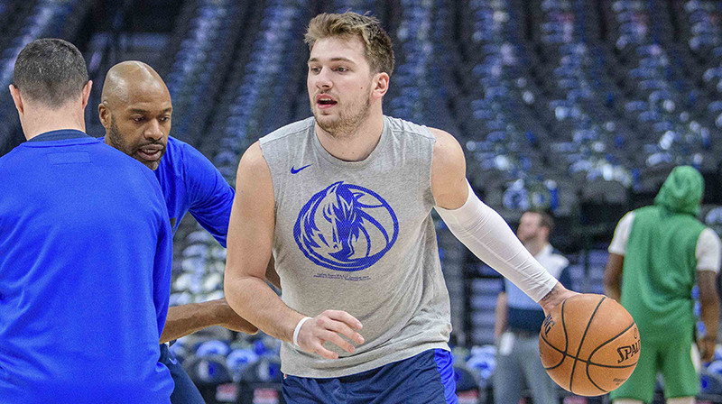 Luka Dončičs. Foto: USA Today Sports/Scanpix