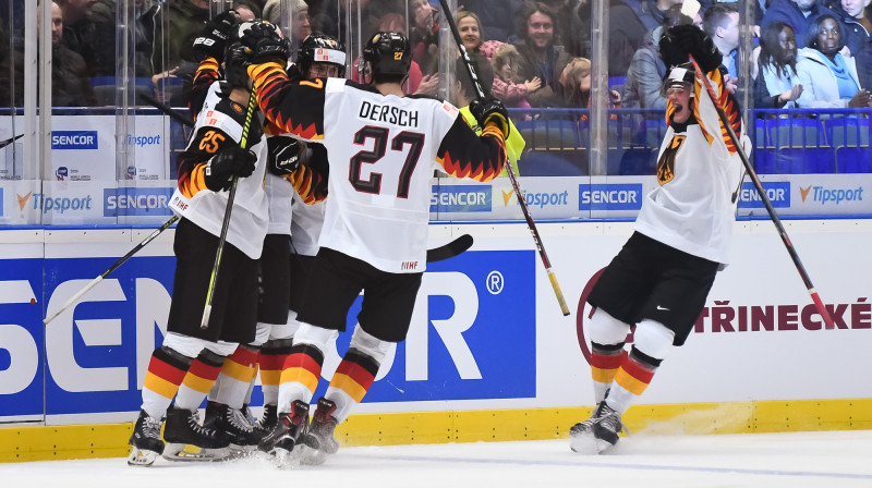 Vācijas U20 hokeja izlase / Foto: IIHF.com