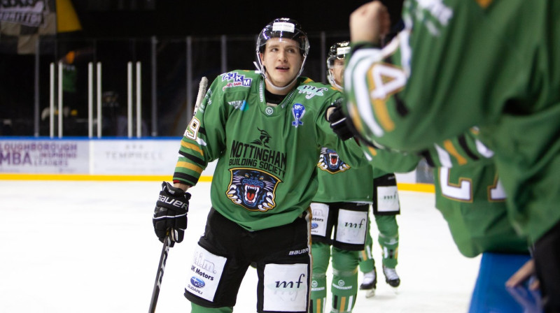 Georgs Golovkovs. Foto: Nottingham Panthers