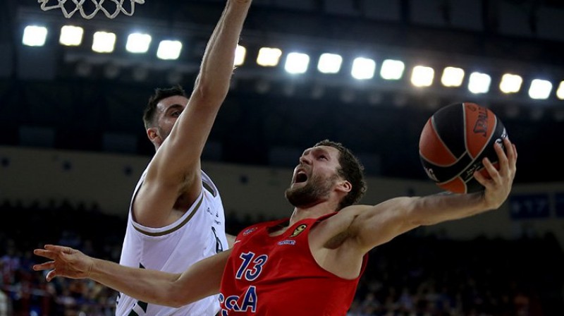 Jānis Stŗēlnieks. Foto: cskabasket.com