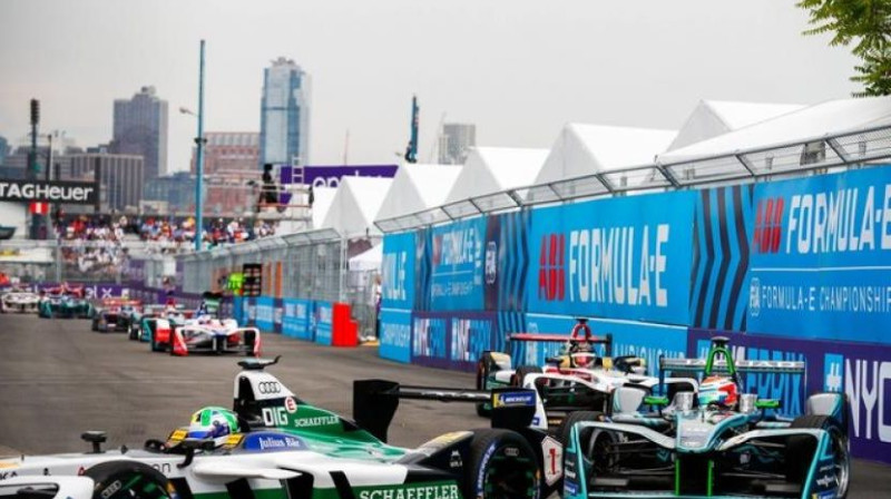 Saūda Arābijā jau risinās "Formula E" sacensības. Foto: fiaformulae.com