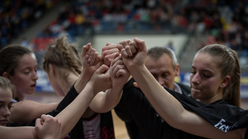 BJBS "Rīga" juniores. Foto: WBBL.eu