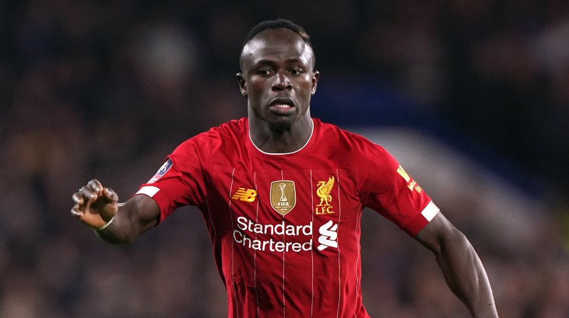 Viens no "Liverpool" līderiem Sadio Manē. Foto: PA/Scanpix