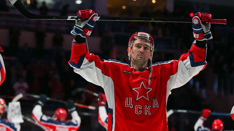 Antons Sļepiševs. Foto: cska-hockey.ru