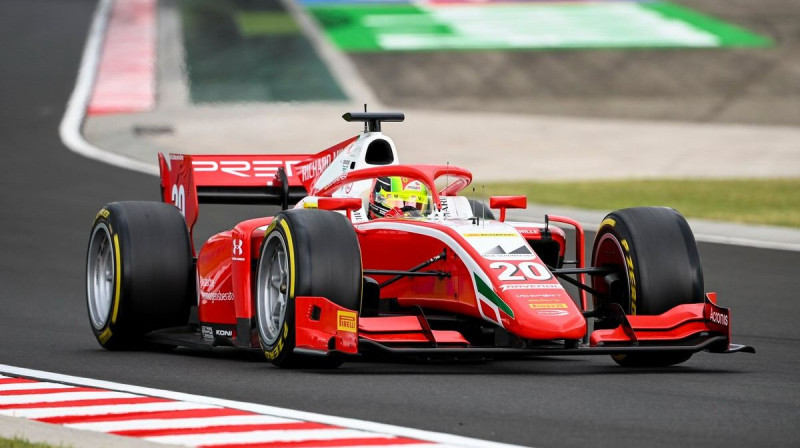 Miks Šūmahers savā F2 formulā. Foto: Motorsport.com