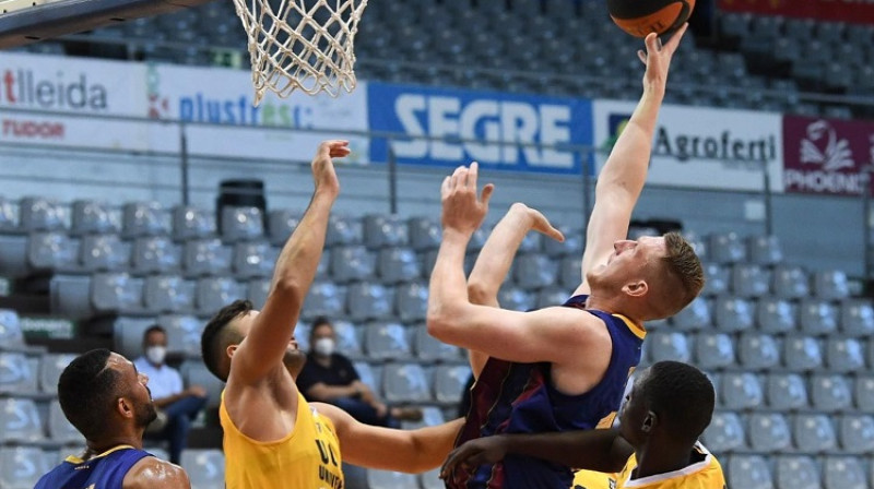 Rolands Šmits 2020. gada 30. augustā Badalonā. Foto: FC Barcelona