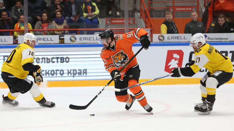 "Severstal" un "Amur". Foto: hcamur.ru