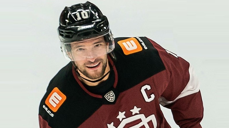 Lauris Dārziņš. Foto: KHL