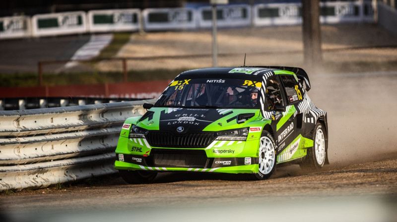 Reinis Nitišs. Foto: Neste World RX of Rīga