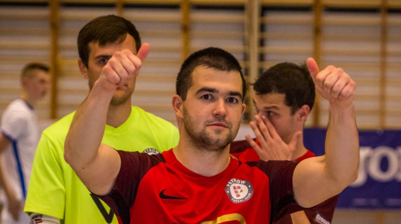 Maksims Seņs. Foto: A. Pupurāns/futsal.lv/FC Petrow